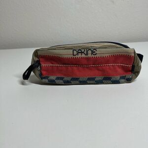 Dakine Accessory Case School Supply Organizer Pouch Tan Red